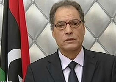 وزير الداخلية بالحكومة الليبية المؤقتة عمر السنكي